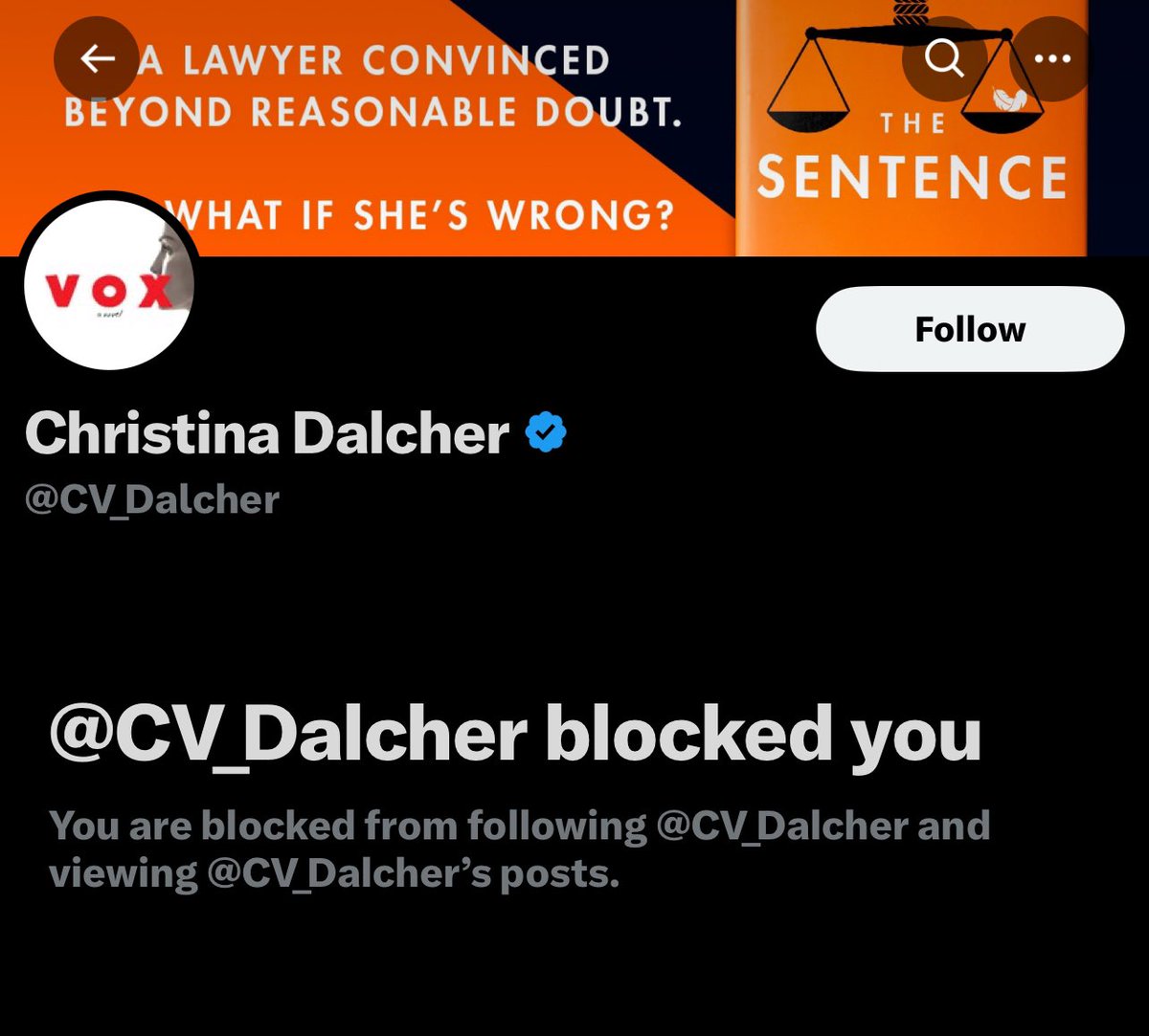 I went to see why Waterstones was trending again and turns out a TERF got a bookseller fired?? And then I went to see who this nobody TERF was and she’s already blocked me?? What did I do, I don’t even know this bigot? 😂