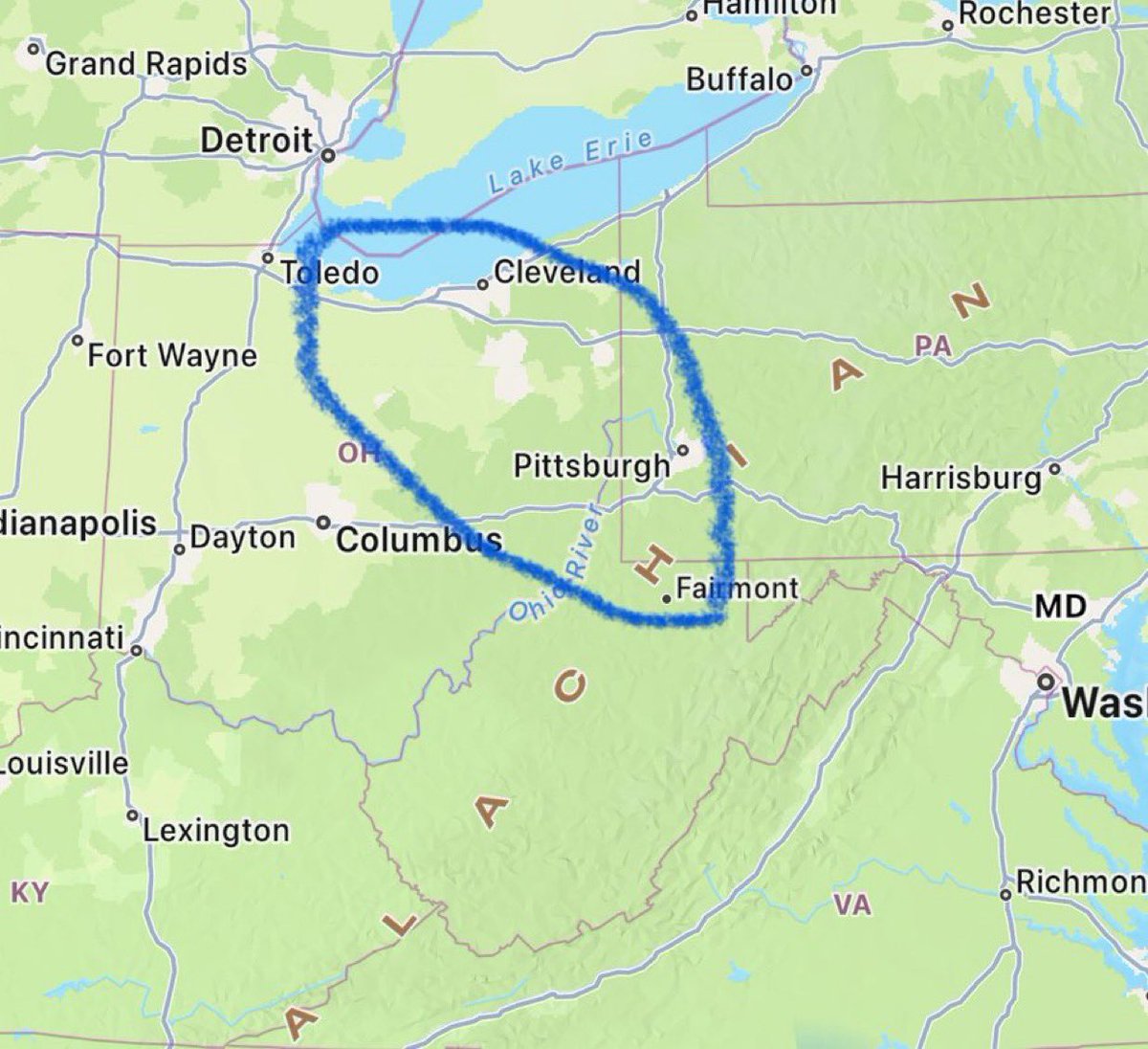 MLFootball (@_mlfootball) on Twitter photo INSANE: Legendary coaches Paul Brown, Don Shula, Chuck Noll, Urban Meyer, Jim Harbaugh, Nick Saban, Bo Schembechler, Lou Holtz, Bob Stoops, Les Miles, Ara Parseghian, Jim Tressel, & Don James were all born or raised within this 315 miles.
🤯🤯🤯
(Via <a href="/JAJensenPhD/">Jonathan A. Jensen</a>) INSANE: Legendary coaches Paul Brown, Don Shula, Chuck Noll, Urban Meyer, Jim Harbaugh, Nick Saban, Bo Schembechler, Lou Holtz, Bob Stoops, Les Miles, Ara Parseghian, Jim Tressel, & Don James were all born or raised within this 315 miles.
🤯🤯🤯
(Via <a href="/JAJensenPhD/">Jonathan A. Jensen</a>)
