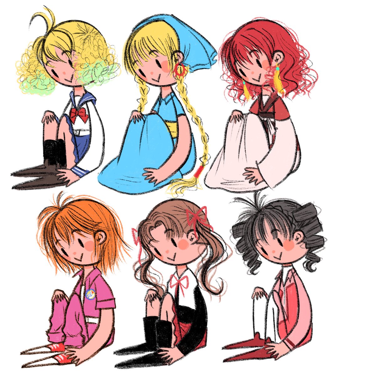 yuki_white12's tweet photo. SHOUJO GIRLIES https://t.co/xNjEMN5dRK