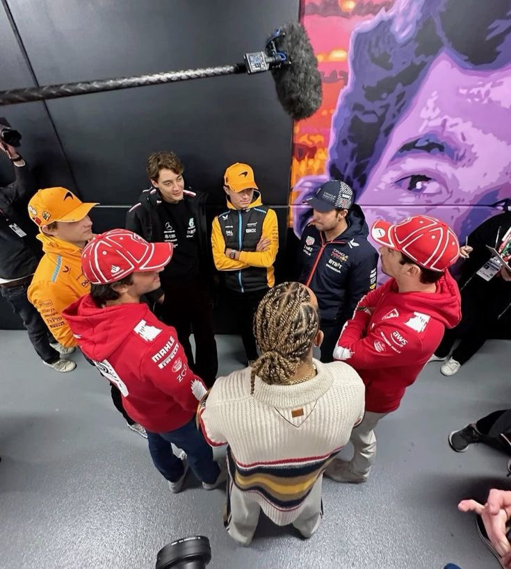 lewsarchive's tweet photo. “No one can beat Verstappen, he’s going to win every race in 2024”

this gang:
(not checo) https://t.co/EX8Df0FlPn