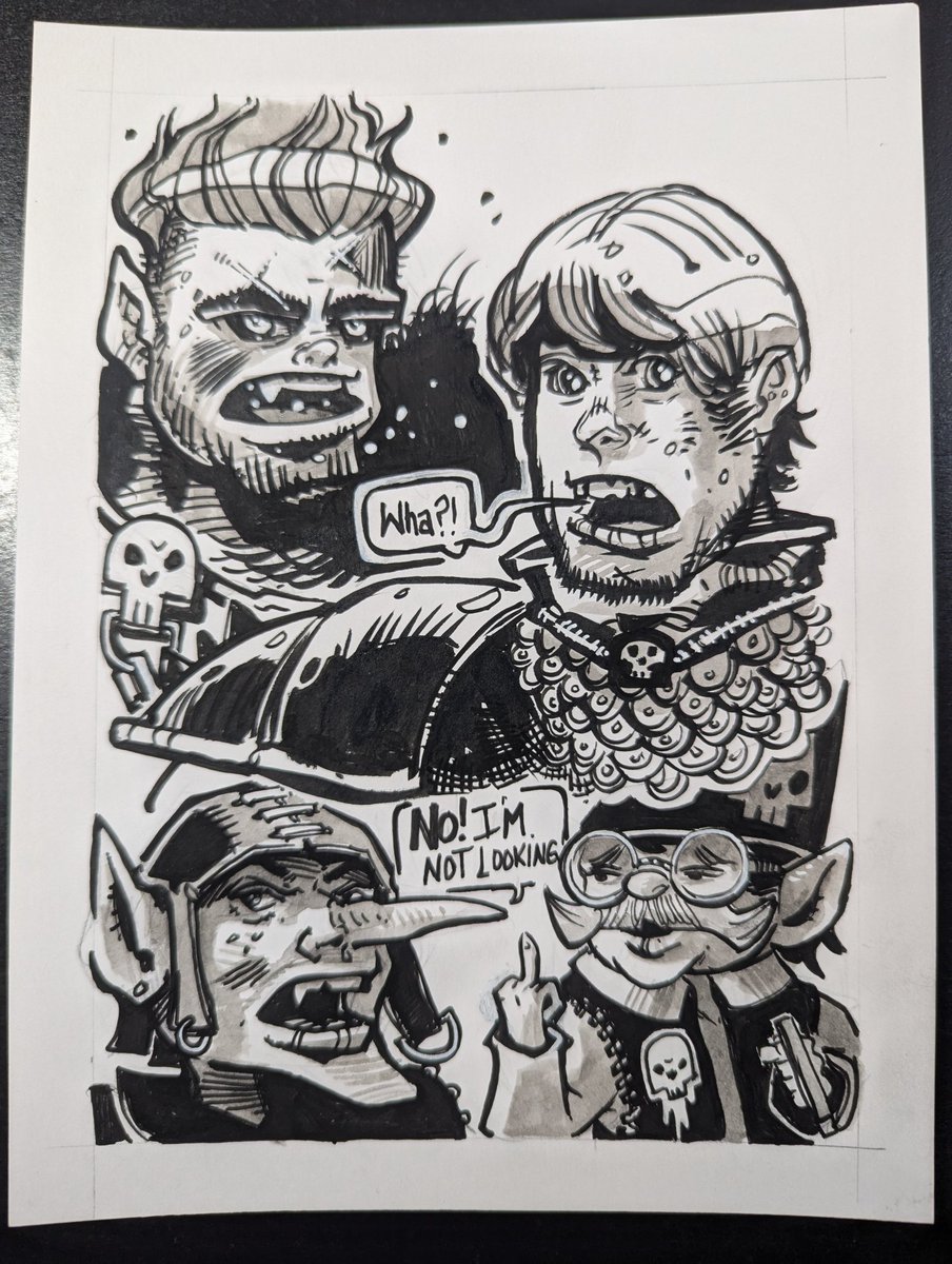 EdwinBickford's tweet image. Today&apos;s lunch art #edbickford #ebb3 #metalrobot #illustrator #illustration #indieartist