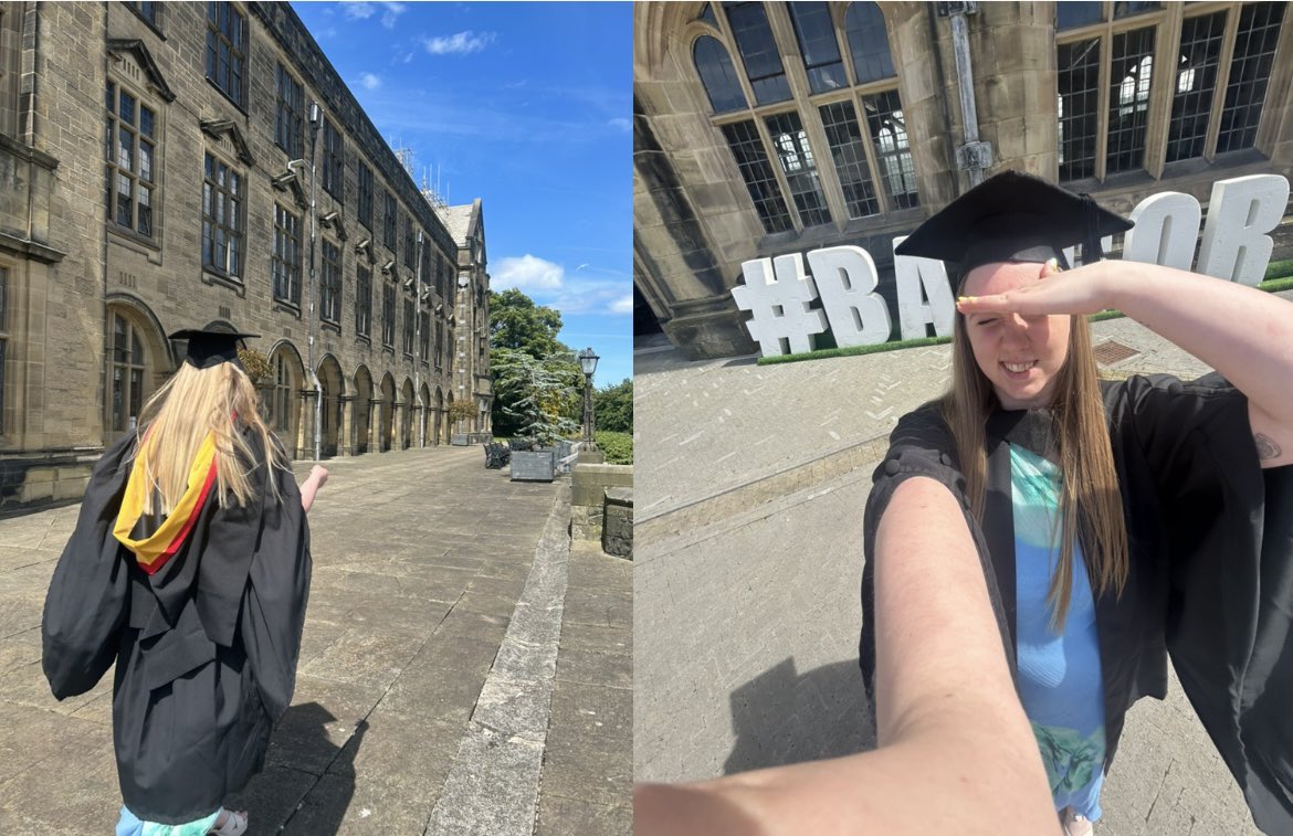 KayleySydenham1's tweet photo. Graddio🎓✨💖☀️ https://t.co/MOmZhJa4s6