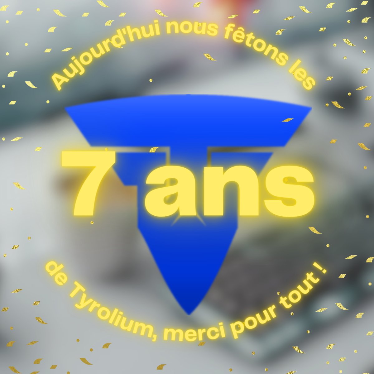 TyroliumE's tweet photo. [💙 7 ANS ANNIV TYROLIUM 💙]
Tyrolium fête aujourd'hui ces 7 ans !
Et oui, Maxime Tournier à créer ce projet il y a 7 ans
Merci de votre soutiens pendant toute ses années
Un trailer pour TyroServ saison 3 sort à midi 
Le Fondateur a écrire un communiqué qui devrais sortir https://t.co/sMy75G030I