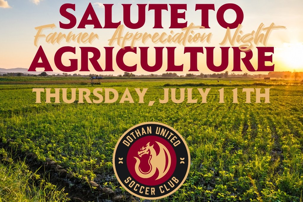 We're proud to host "Salute to Agriculture" Farmer Appreciation Night!