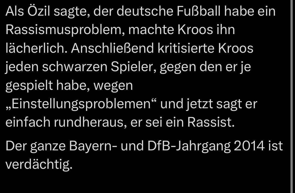 silencedenuit's tweet image. Warum soll man seinen Dreck veröffentlichen? Sollten Spanien - #Fußball Stars auch über Deutsche Migranten sich in Spanien rassistisch äußern? 
#Kroos du bist ein H###sohn , mit Buschido Stimme