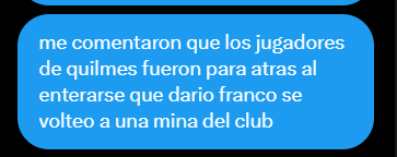 NotBedd_'s tweet photo. No lo quise subir antes porque yo hincha de Quilmes no soy, pero la data que me llego era real entonces.. https://t.co/s9EVmcy29U