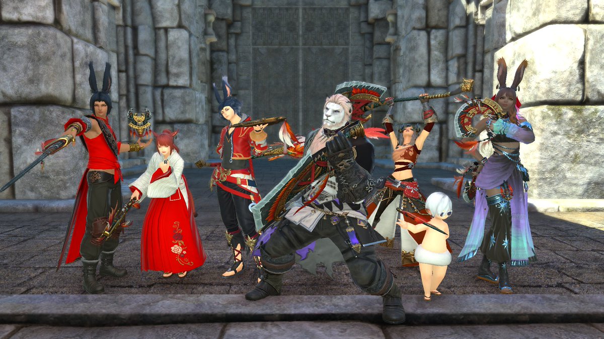 Pues ya tenemos todos el arma del primer EX (nos falta nuestro bb <a href="/Lathspeller/">Ikigai</a> que está siendo responsable y estudiando). 
¡Gracias a todos! <a href="/Lokewen/">Lokewen</a> no está en la foto porque se nos fue a mimir <3 

En foto: <a href="/Hxllxws/">Hollow</a> <a href="/dani_ayala96/">Simple man</a> <a href="/KingRabu/">KingRabu</a> <a href="/oscar_carre/">Oscar</a> <a href="/Reigar_XIV/">Reigar✨</a> <a href="/ChocoFeru/">Choco Feru 🦋</a>