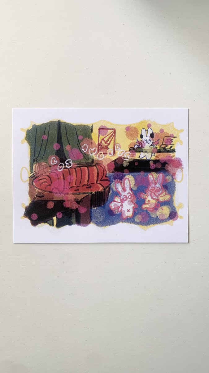 favabstraction's tweet photo. my friend Steff was inspired to make postcards based on Cafe Restitution! this was so sick to me 😭 I don't have their profile here but their IG is @ maybe.steff https://t.co/ekQzOTaMwB