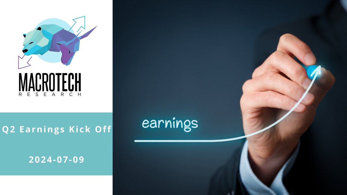 The latest Macrotech Research mailer is LIVE! This week, we look ahead to the US Earnings season which is about to kick off with a look at earnings growth trends and what it means. We also update our latest trade ideas and market carousel. Want to know more? Reach out!