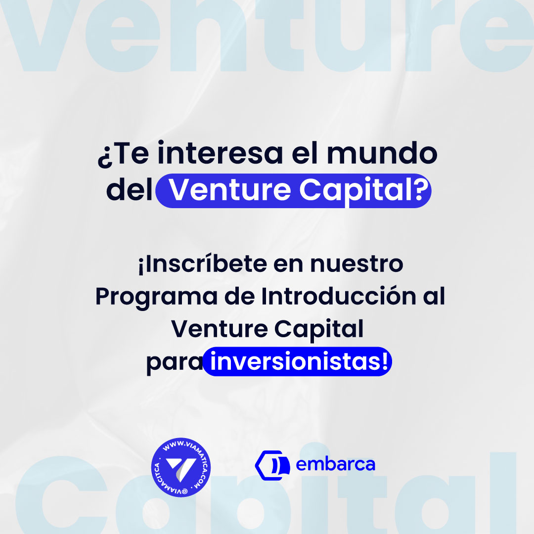 Viamatica's tweet image. Únete a nuestro Programa de Introducción al Venture Capital para inversionistas y descubre cómo potenciar tu capital en startups innovadoras.

🗓️ Fecha de inicio: 13 de agosto
📍 Lugar: Guayaquil
👉 Contáctanos: +593 99 583 0468

#Viamatica #VentureCapital #Embarca #Ecuador