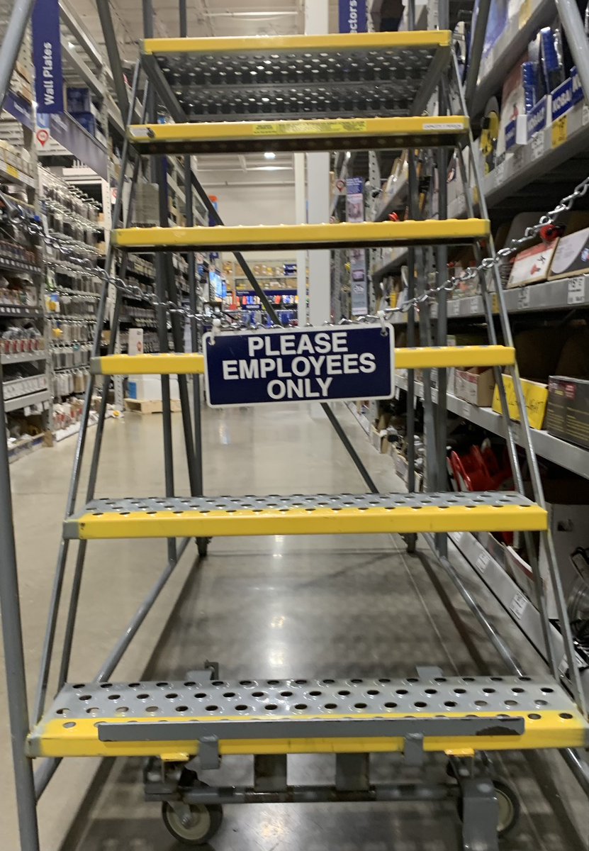 You have to please customers
too Lowes, this is business 101