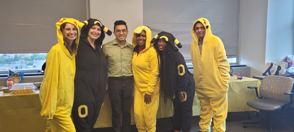 Wozniaklab's tweet photo. Our Pokémon Party for Dr. Pranav Rana! We are so proud 👏 🥲 🥰 https://t.co/f7zQ5JY2TJ