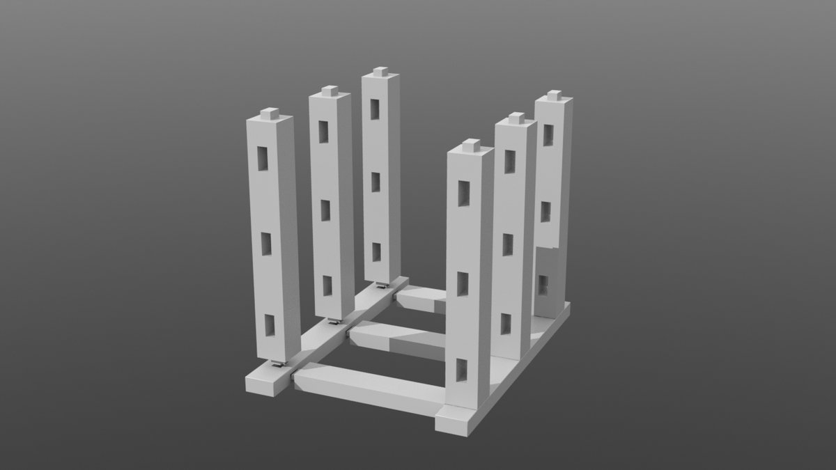 nora_nasubi's tweet image. no.115  木造建築1  
#3DCG #115日目 #FoundryMODO