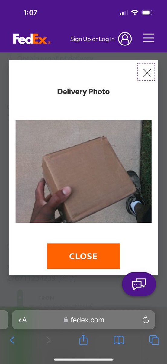 Cindee_Anne's tweet photo. @FedEx @FedExHelp  Your delivery drivers are getting sloppy. This was our “Proof of delivery” A sidewalk? No package to be found. https://t.co/XY4smldXjT