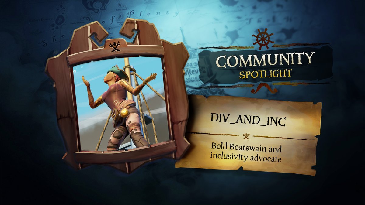 SeaOfThieves's tweet photo. If you didn't see our latest Community Spotlight rounding off Pride Month, we had a chat with Diversity and Inclusivity advocate, @DivAndInc! The conversation took in Skeleton Throne Alliances, allyship advice and fire breathing, and you can catch up here: https://t.co/BPhF6IrHaD https://t.co/9BbVg4OoTF