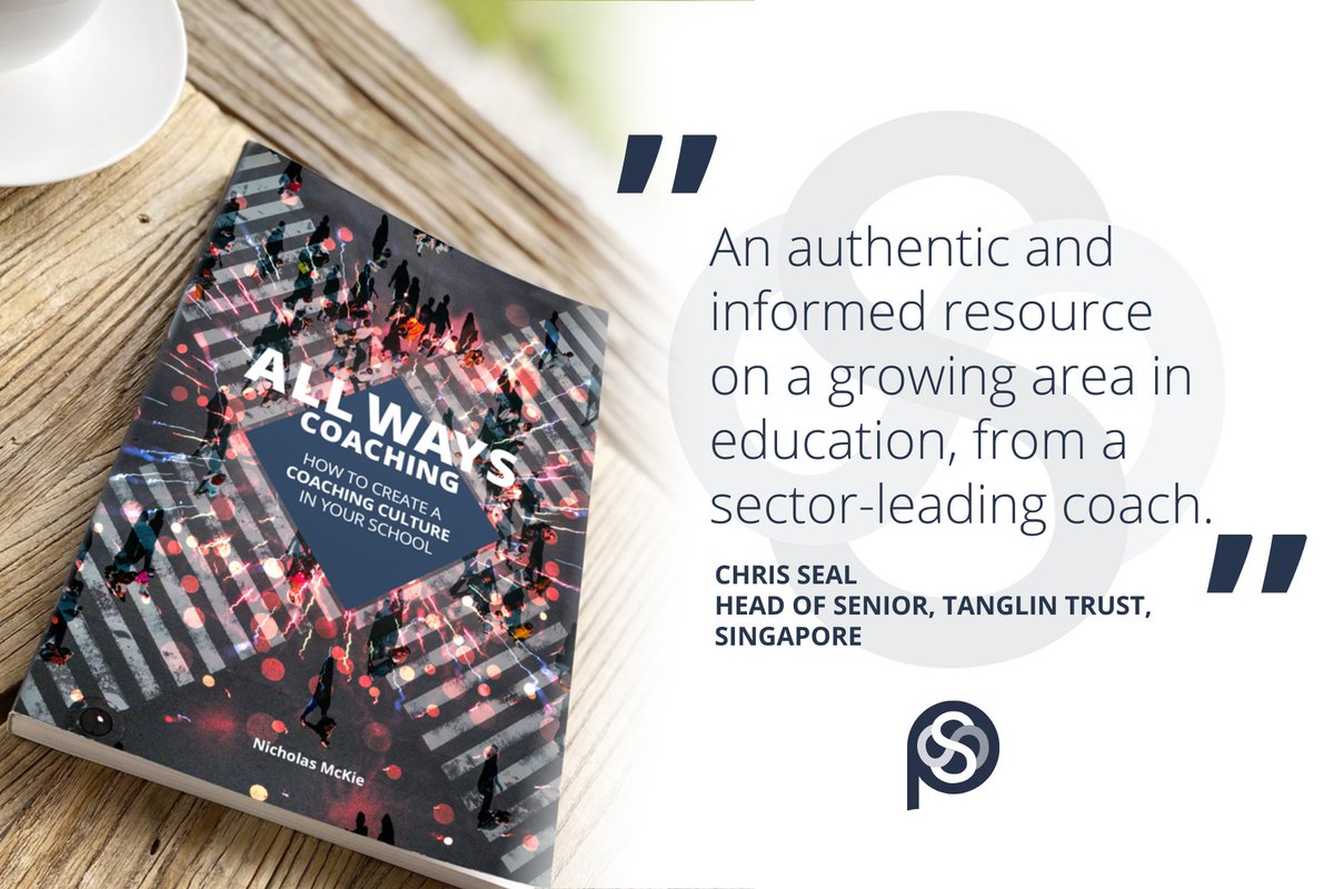 It's summer reading time! Why not dive into All Ways Coaching by Persyou's Director @McKieNicholas

Find out more &amp; how to place coaching at the heart of education 
📚ow.ly/bF2850Kqqyy

#AllWaysCoaching #coaching #coachingculture #coachingwayofteaching #coachingwayofleading