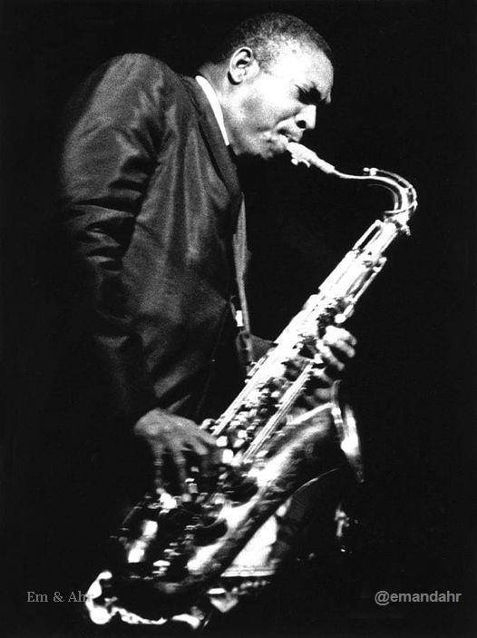 EmAndAhr's tweet photo. Master saxophonist John Coltrane performs onstage in 1961 in New York City, New York. 

Photo by Herb Snitzer

✁-------------------
👉see more at @emandahr https://t.co/AMsJKJqH2T