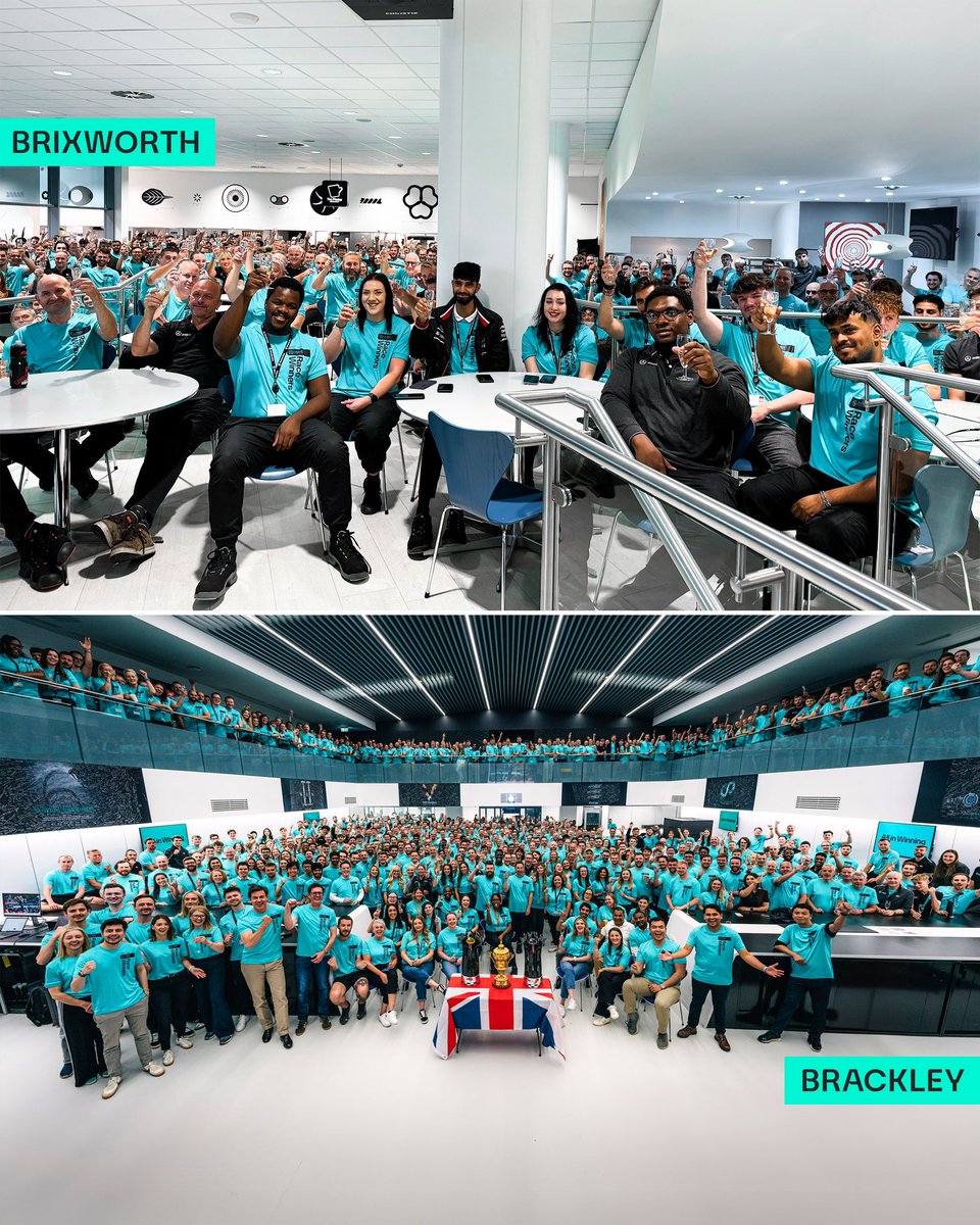 All it takes is all of us ❤️ This win is for everyone at Brackley and Brixworth 👏