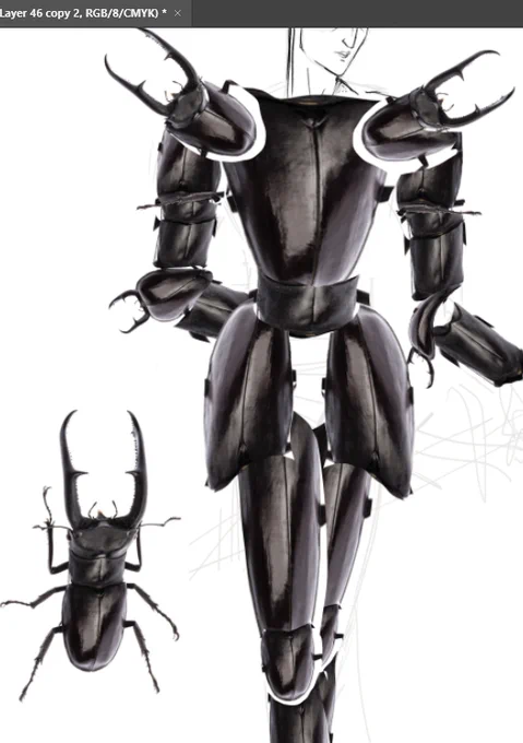 Designing armour for a comm  