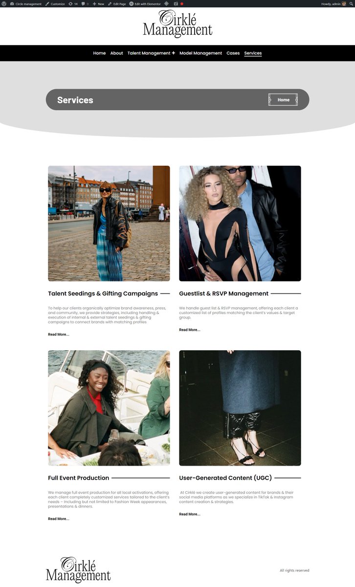 MAMeheraz1's tweet photo. Ongoing Project on Circle Management! I'm responsible for designing the website with modern taste! The website was developed on Coding Frame. Now client want to redesign the website. https://t.co/SoCSCm1Yvw