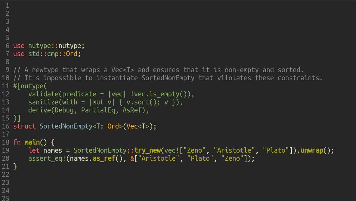 greyblake's tweet image. Nutype 0.4.3 is out and now it supports generics! 
github.com/greyblake/nuty…

#rustlang #rust #newtype #nutype #opensource