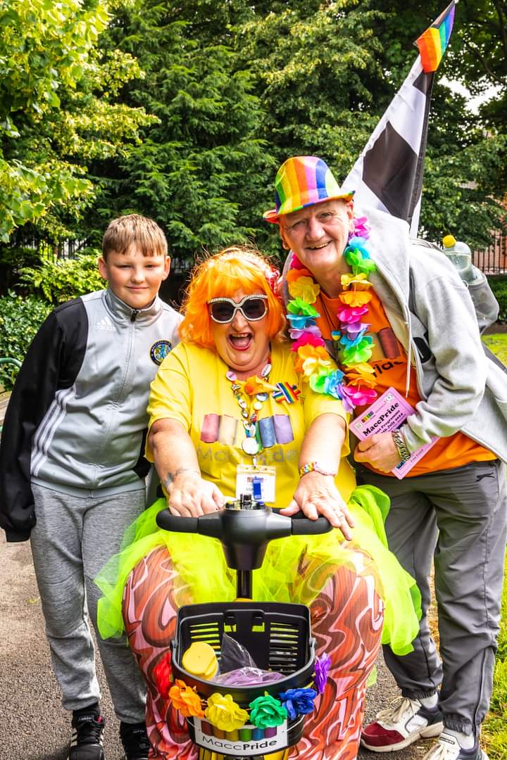 Suearmitt's tweet photo. Felt truly humbled to be part of such an amazing bunch of volunteers to co-ordinate the 7th @PrideMacc x https://t.co/drG2BVtqnn