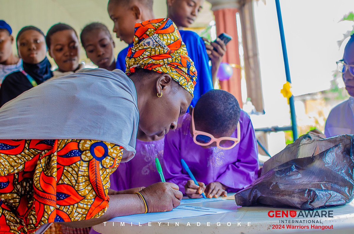 genoawareint's tweet photo. #warriorshangout2024 #warriorsinibadan #warriorsinnigeria #genoaware #genoawareinternational #genoawaresicklecellinitiative #breakthesicklecycle #besickleaware #knowyourgenotype #chitchatwitholuwatimileyin #fightingscd #warriornotliability #cells https://t.co/2udUNculSv