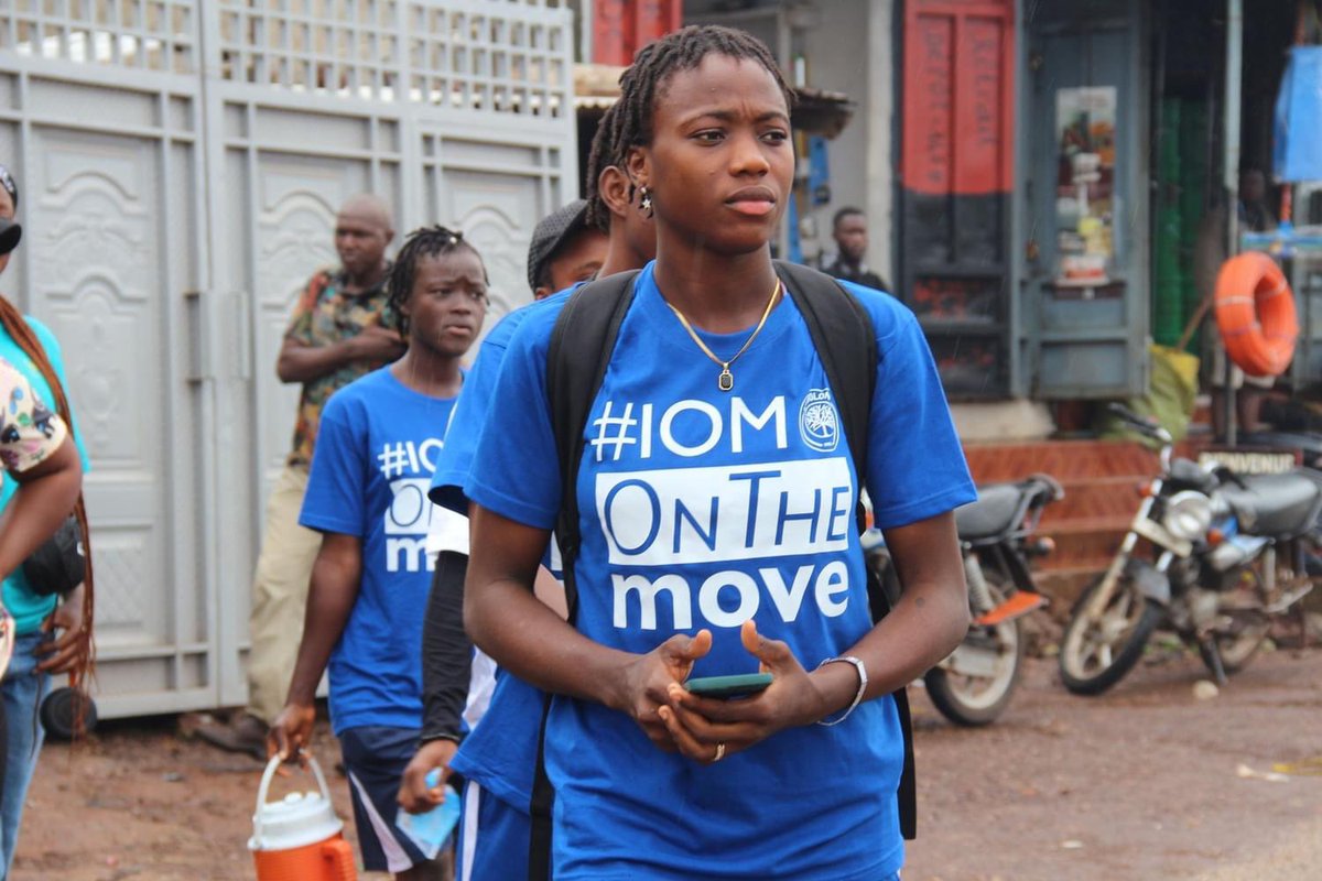 OIMGuinee's tweet photo. 🏆⚽️ @OIMGuinee supports Guinean female athletes and @ASBolonta! Together for the playoff qualifier for the Women’s Champions League UFOA A! @fgfofficiel #IOMOnTheMove #WomensFootball #Migration https://t.co/iBsWpjH5sl