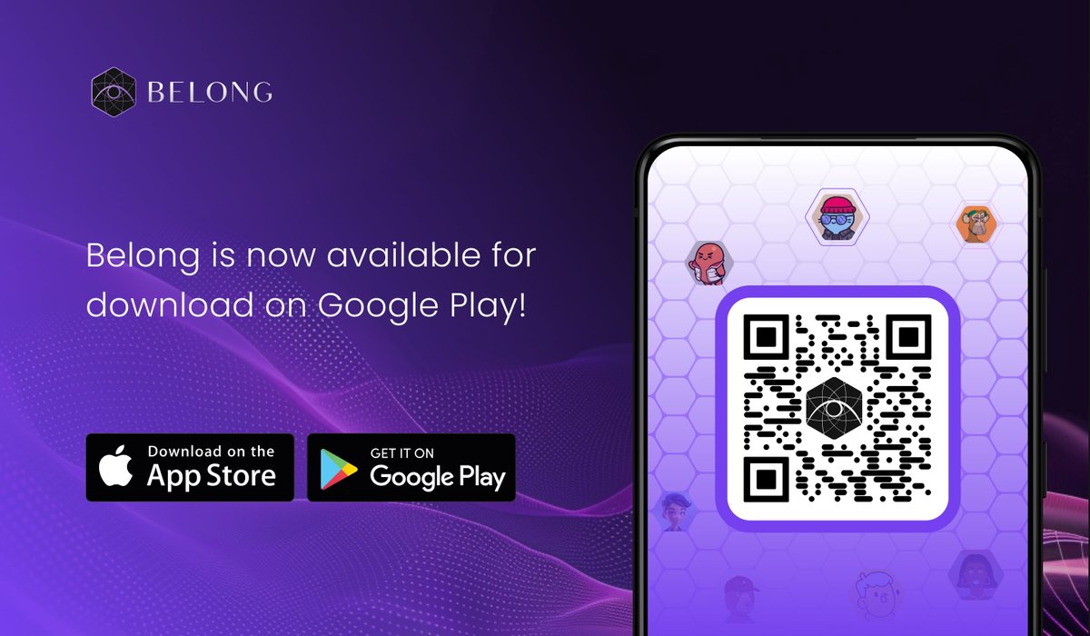 belongnet's tweet image. We are live on Google Play! Get Belong for Android today - play.google.com/store/apps/det… 🚀🥳
#androidcommunity #GooglePlay #belongnet #tokengating #rwa #depin #events #community #whitelabel
