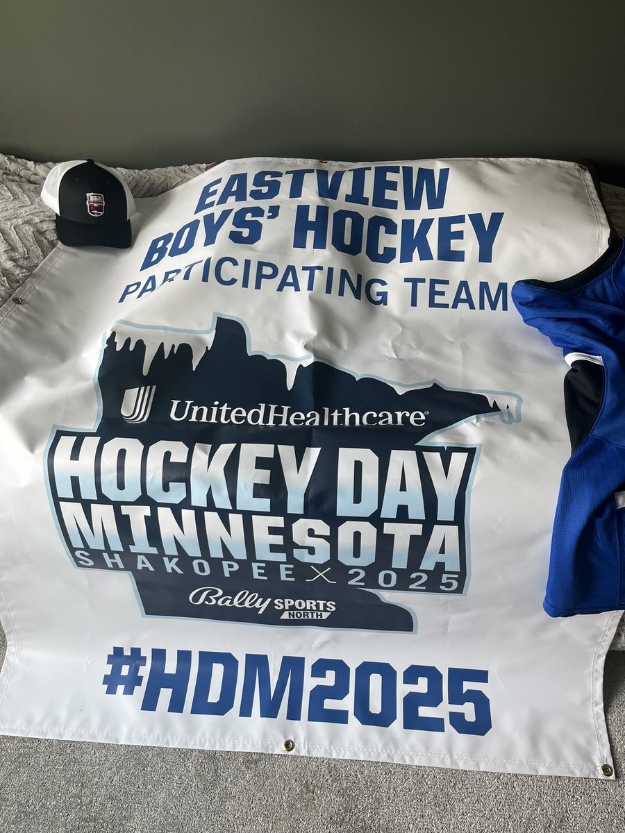 Can’t wait for Wednesday night, January 22, 2025 when <a href="/EVBoysHSHOCKEY/">EASTVIEW BOYS HOCKEY⚡️</a> will take on Rosemount on the outdoor rink at Valleyfair as part of the Hockey Day Minnesota Festivities!! Honored to be invited to be a part of this incredible tradition!