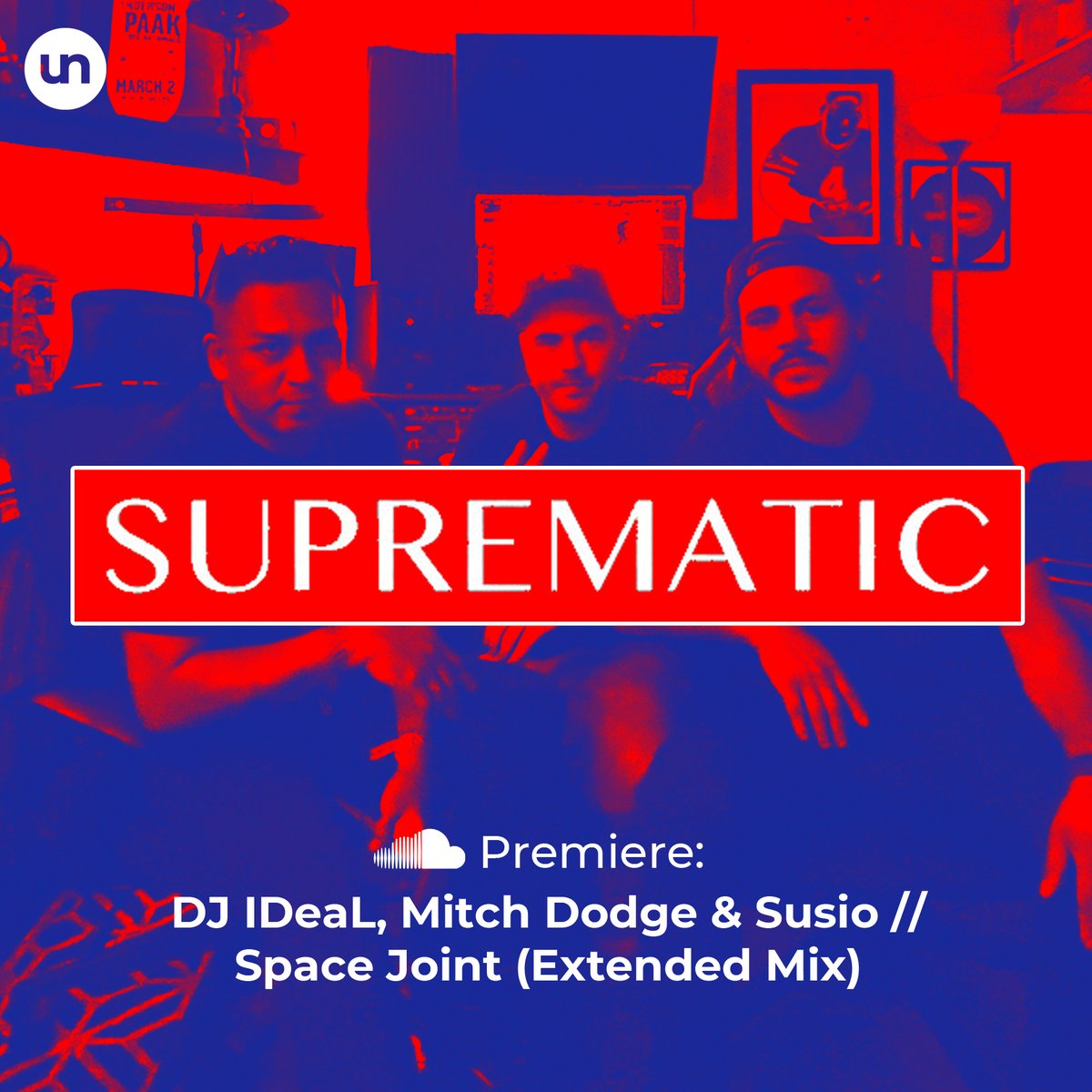 Big thanks to Suprematic for the premiere of <a href="/DJIDeaL/">DJ IDeaL</a> <a href="/mitchdodge/">Mitch Dodge</a> <a href="/Dj_SUSiO/">Dj SUSiO</a> "Space Joint" from their new EP, which is currently charting #82 on <a href="/beatport/">Beatport</a>!

Premiere: soundcloud.com/suprematic/dj-…
Full release, also includes the chunky B-side 'Dayman': hypeddit.com/unlearnrec/ulr…
🔴🔵