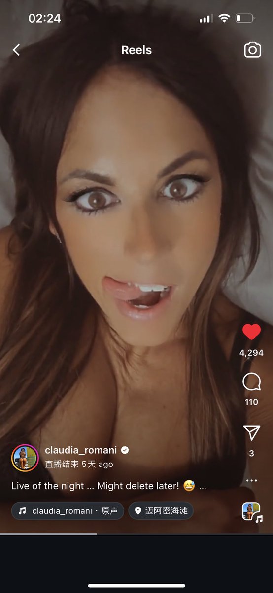 linjifan1993's tweet photo. Although I do not know English and Italian, but still can not stop I like you 😘😘😍😍🥰🥰@ClaudiaRomani https://t.co/QZGMkwaDQv