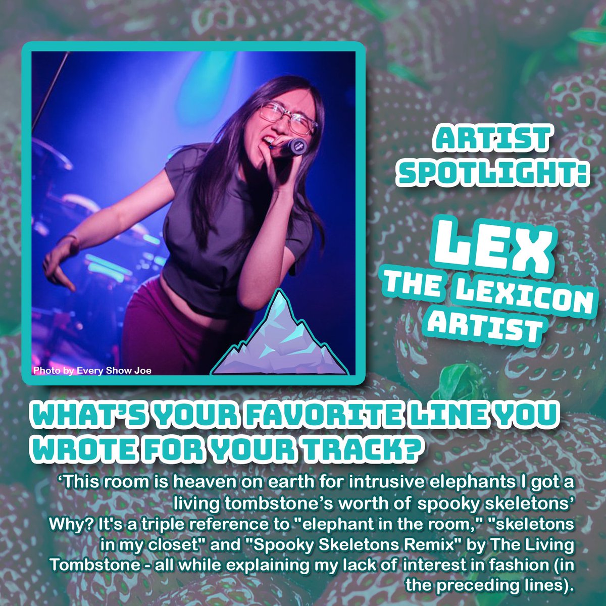 GameGrooves's tweet photo. Our artist spotlight today features @lextheconartist from G-Sides, our Celeste #nerdcore album! 

Check out what they had to say about their track! https://t.co/0osbCx8axI