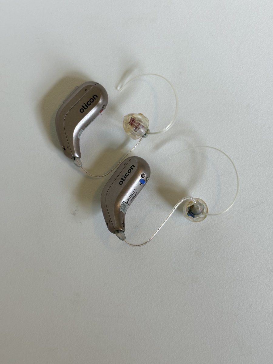 rabbishira's tweet photo. My 51st birthday brought two new forms of bodily adornment: hearing aids and a tattoo. I kinda feel like they even each other out. 1/4 https://t.co/kKonHrZ0bh