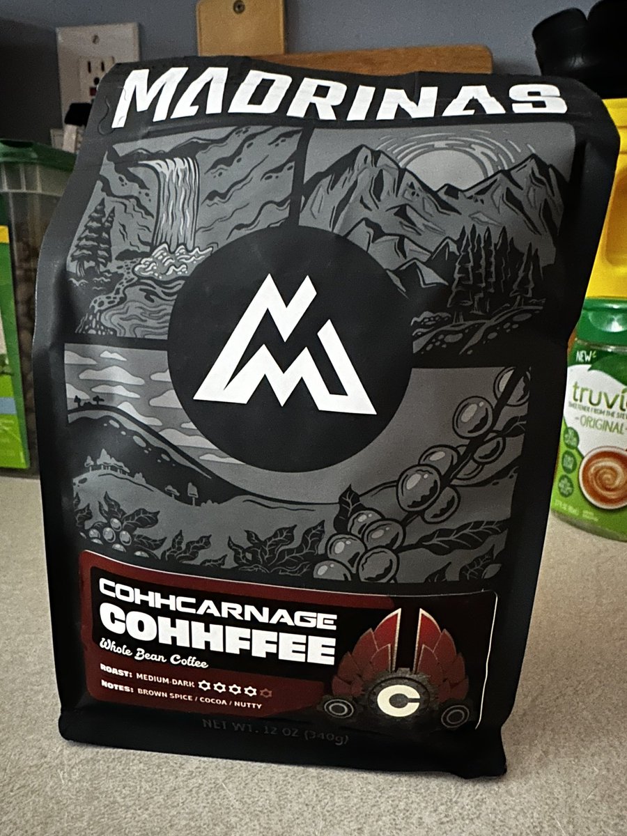 KoberoXavier's tweet photo. Look what just came in the mail today. Super excited to try it. Thanks again for being awesome @CohhCarnage. #cohhffee #madrinas https://t.co/hoO8Kw9OsO