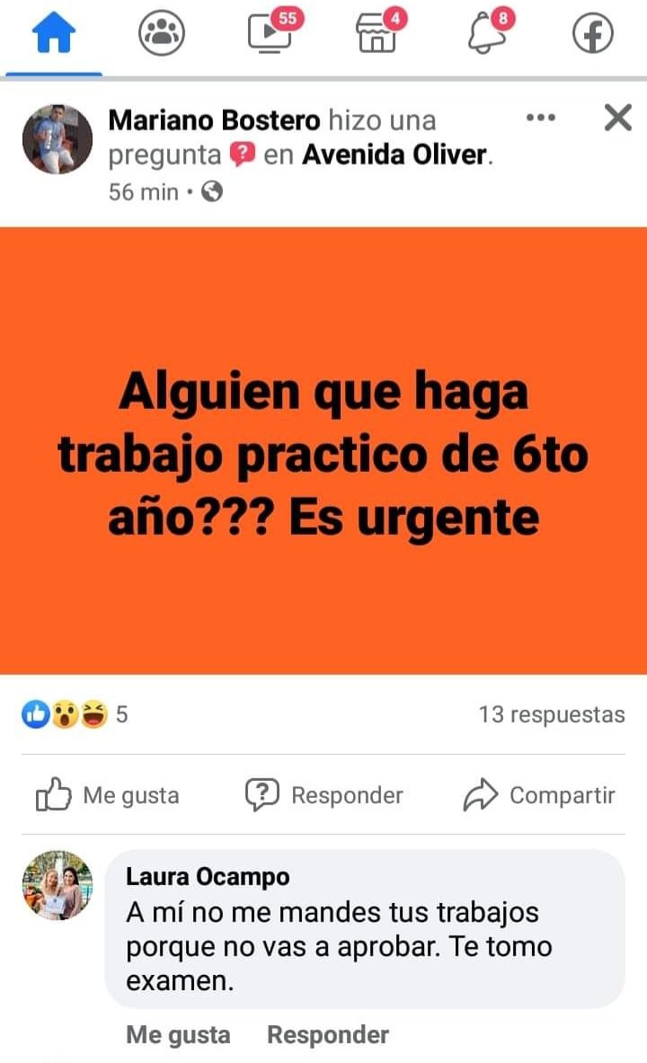 outofcontextmg's tweet image. Más bostero que pedir que te hagan un trabajo práctico en avenida oliver