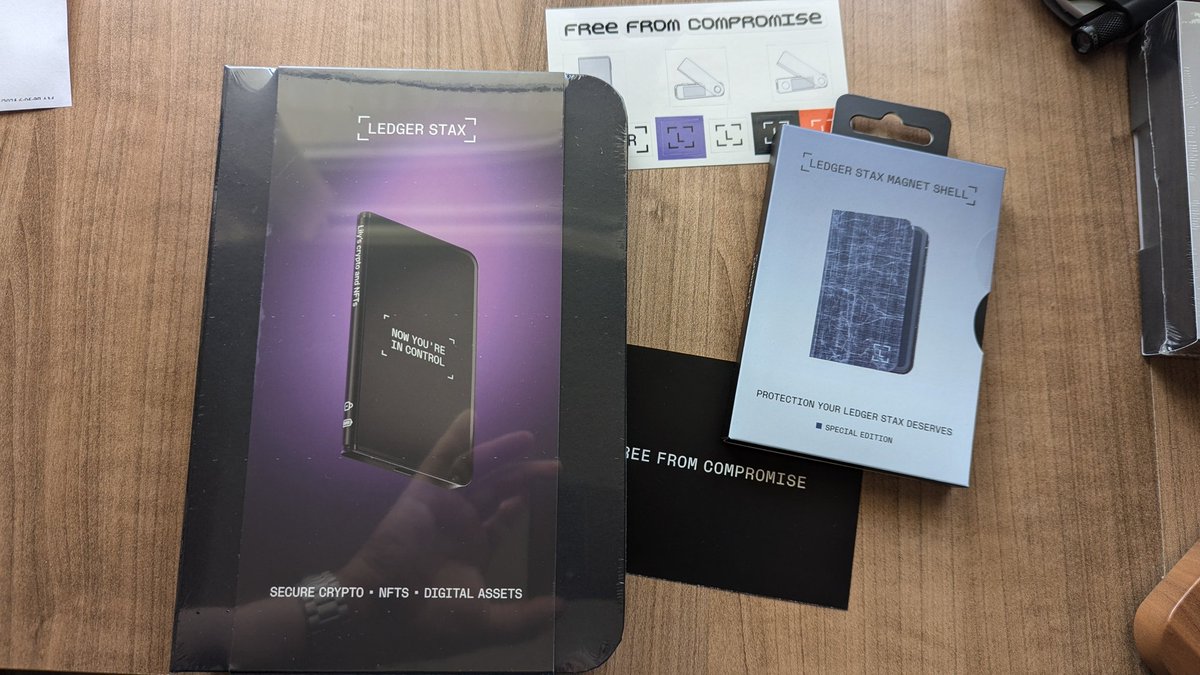 Woohoo! #LedgerStax <a href="/Ledger/">Ledger</a>