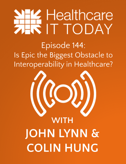 hcittoday's tweet photo. Is Epic the Biggest Obstacle to Interoperability in Healthcare? - Healthcare IT Today Podcast Episode 144 @interopguy @healthapiguy @EpicShares @OracleHealth @athenahealth @surescripts @DirectTrustorg #teaminterop #hcldr
https://t.co/DpQ6R7T9f6 https://t.co/6arSDks6eB