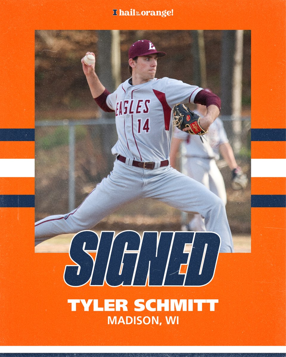 Signed ✍️

<a href="/TylerSchmitt22/">Tyler Schmitt</a>

🔶 2024 &amp; 2023 All-WIAC First Team; 2023 WIAC Newcomer of the Year
🔷 Went 11-5 with a 4.09 ERA in 28 games, 22 starts; Two-year letterwinner
🔶 Helped UW-Lacrosse to its third NCAA III World Series appearance in 2023

#Illini | #HTTO