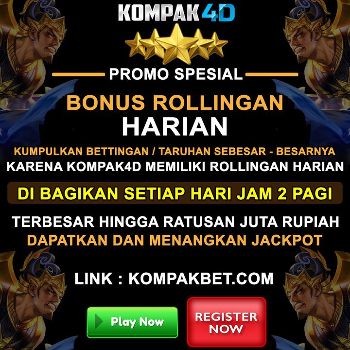 kompak4d's tweet photo. BONUS ROLLINGAN HARIAN PERIODE 08 JULI 2024 telah selesai di bagikan. Silahkan cek kembali penambahan saldo pada akun anda Semoga dengan ada nya BONUS ini bisa membuat anda semakin semangat dan nyaman bermain di KOMPAK4D.

Salam Hangat,
Management KOMPAK4D https://t.co/SA3XMVXyL9