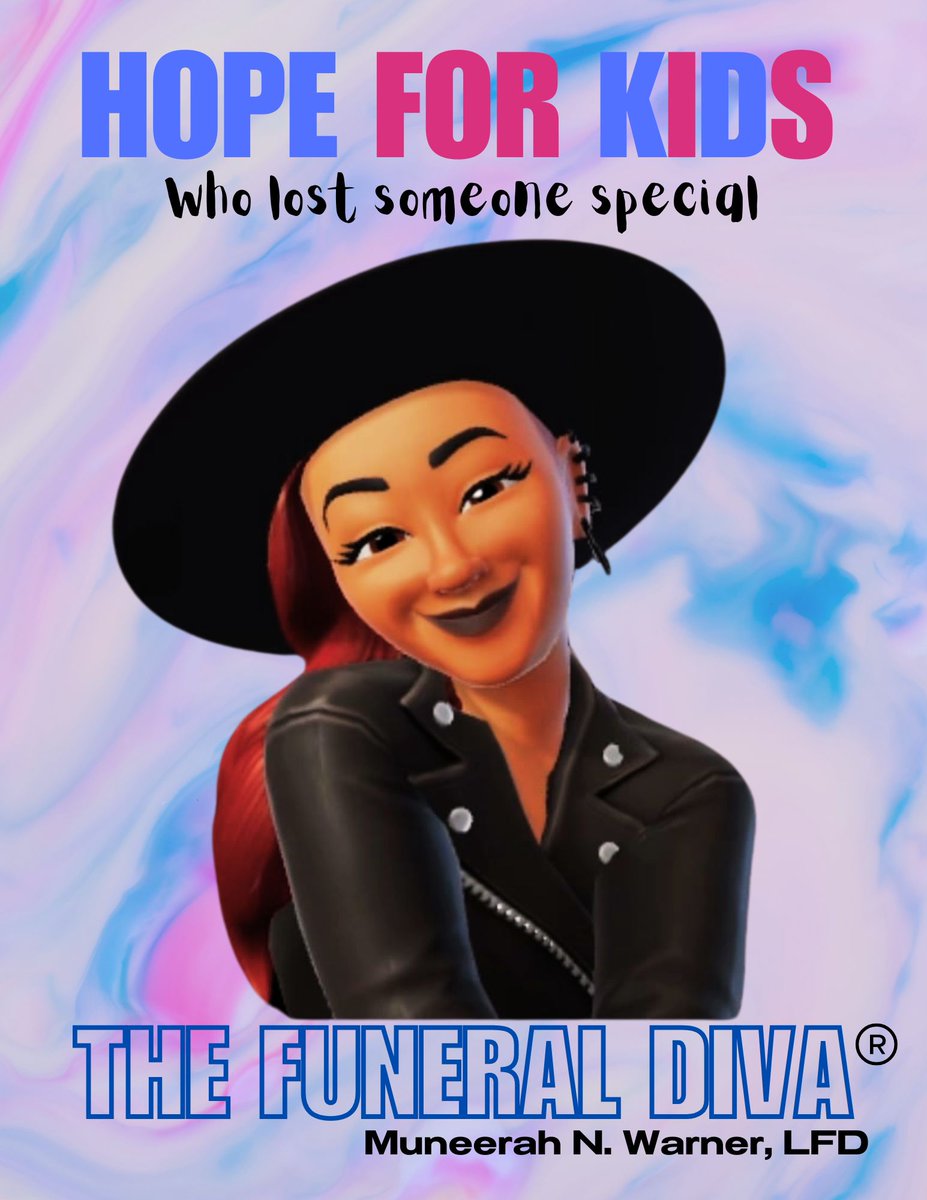 TheFuneralDiva's tweet photo. I began writing this book before my mom died &amp; resumed writing a couple of weeks after her funeral. 

HOPE FOR KIDS Who lost someone special 💙🩷

Helping children understand &amp; process grief.

God bless the little children! 🙏🏽

https://t.co/A71t0Nksn3 &amp; https://t.co/WunzSAxIcN https://t.co/5duh9ExHEV
