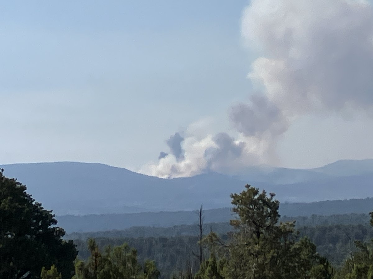 KANAB, Utah — Operationally, firefighters are taking advantage of today's prevailing winds to secure the north flank of the Deer Springs Fire. For more information, see attached fact sheet at ow.ly/xrrC50Sxjp4 #deerspringsfire