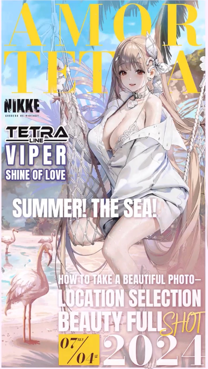 XyberBlitz's tweet photo. @NIKKE_en Got her costume AND screenshot X)

Good Luck everyone !

#NIKKESummerMagazine https://t.co/uc3y5c7xLv