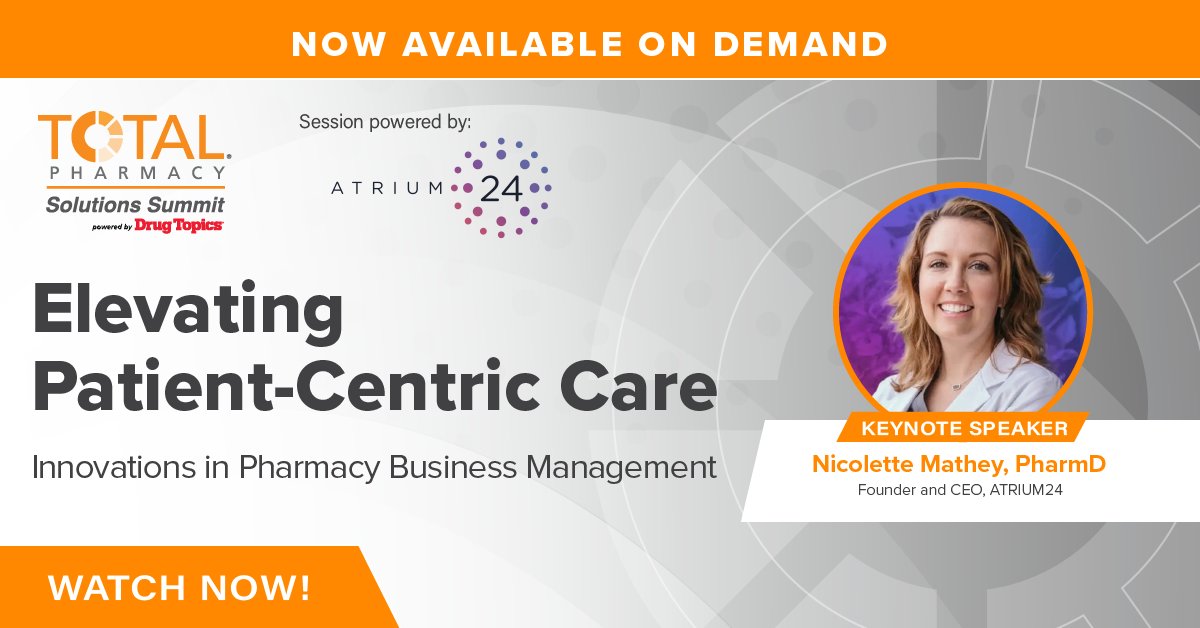 Unlock the power of technology in pharmacy business management with Nicolette Mathey, PharmD. Watch her session on demand now and revolutionize your approach to pharmacy operations! ow.ly/SISv50RzTrv #TechnologyInPharmacy