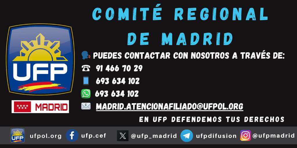 UFP_MADRID's tweet image. 
