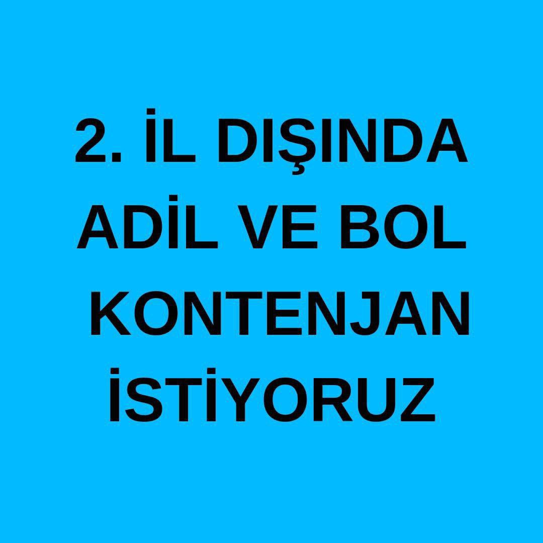 GulhannnY07's tweet photo. @Yusuf__Tekin Bakanım 2. İl dışı için teşekkür ederiz. Bol kontenjan istiyoruz🙏 @tcmeb @CelileErenOKTEN @kemalsamlioglu @cftcblnt https://t.co/6SKZhoZozi