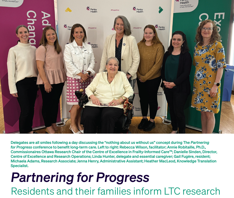 PerleyHealth's tweet photo. To revolutionize research practices,  30+ industry leaders, residents, staff, and caregivers gathered at @PerleyHealth  to bridge the gap between residents and caregivers and research in #LTC.

Read about it, here in the new #CoE newsletter, here:
https://t.co/e8T7Yzfkyd https://t.co/JbXAkwUkw3