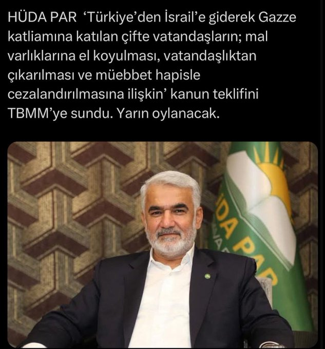 Bu teklif TBMM den kesinlikle geçmeli
Sonuna kadar destekliyorum

#ülkemdesiyonististemiyorum