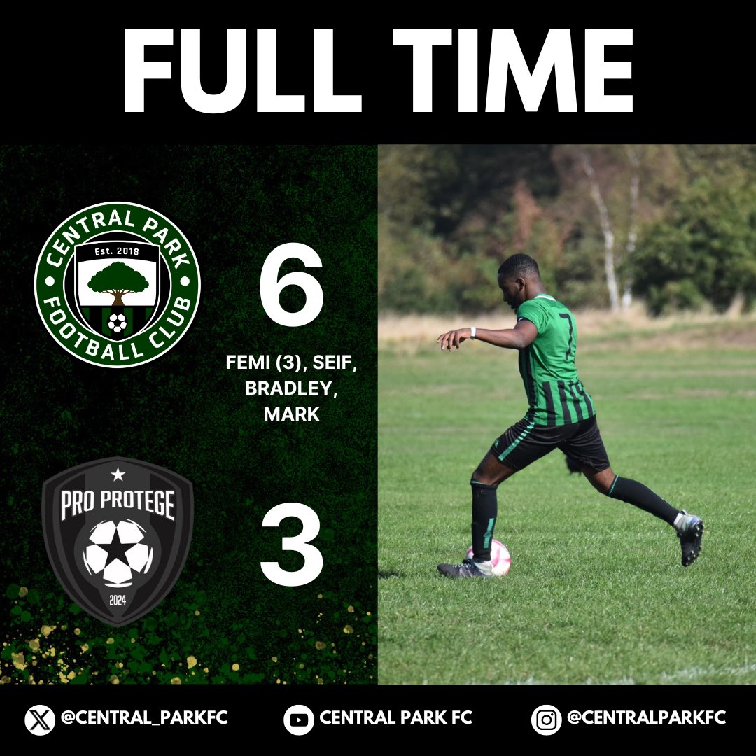 Central_ParkFC's tweet photo. 𝑺𝒐𝒍𝒊𝒅 𝒘𝒊𝒏 𝒊𝒏 𝒑𝒓𝒆-𝒔𝒆𝒂𝒔𝒐𝒏 🙌
🟢⚫️🌳⚽️
#football #soccer #grassroots #grassrootsfootball #mensfootball #nonleague #nonleaguefootball #footballseason #footballgraphics #viral #sports #scoreline #footballscore #matchresults #preseason https://t.co/hQiKsWjEdM