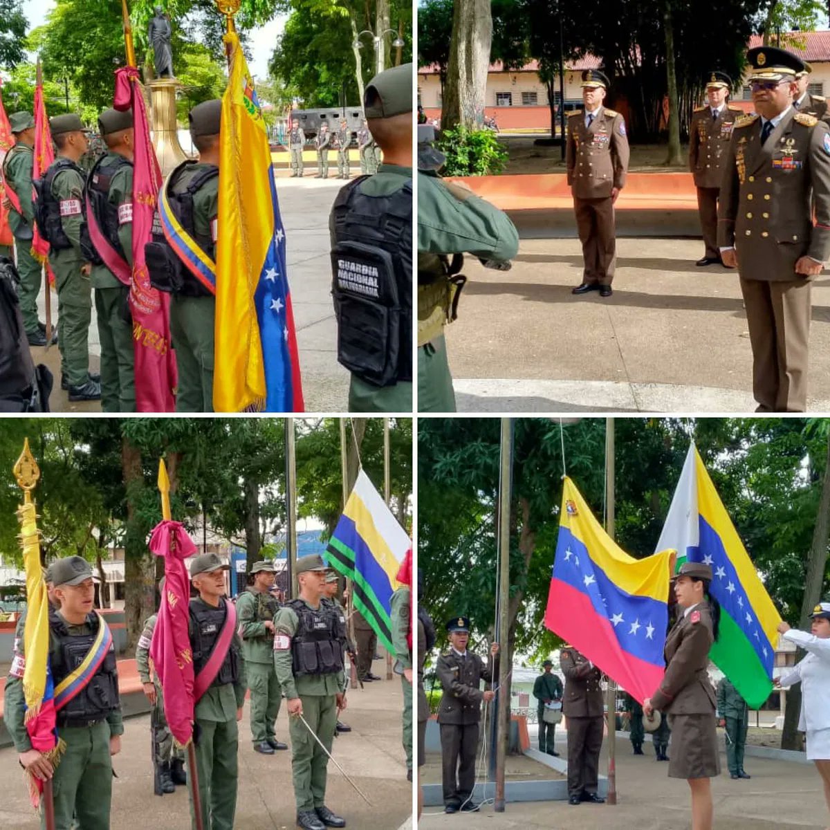 febrescabello99's tweet photo. UAsí lo dijo nuestro GJ.@dhernandezlarez En todas las plazas Bolívar de Venezuela rendimos honores a los símbolos patrios, para recordar que gracias a nuestros antepasados, héroes y heroínas independentistas, hoy somos libres, soberanos e independientes !  

#IntegrarEsVencer https://t.co/wIdeLcBHjY